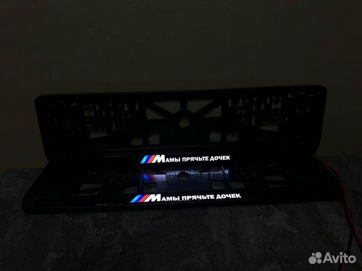 Led ramki с подсветкой, Лед рамки с надписью