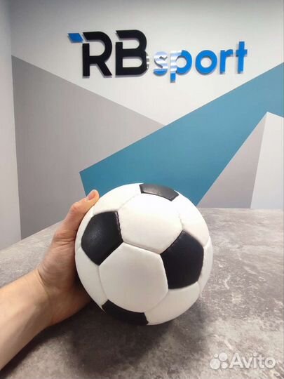 Мяч натуральная кожа. Размер 1 и 2