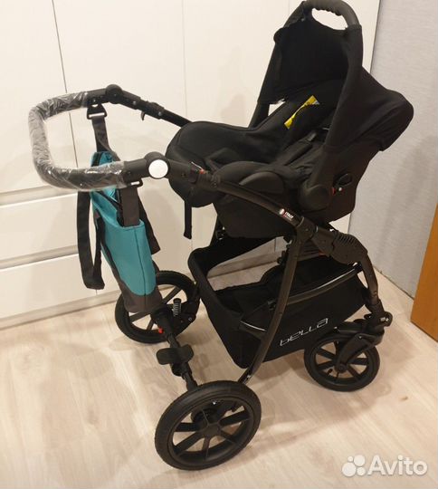 Коляска 3 в 1 Rico Basic Bella