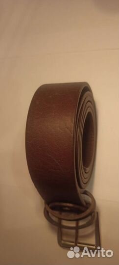 Кожаный ремень ручной работы