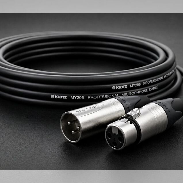 Микрофонный кабель Klotz / Neutrik XLR (Германия)