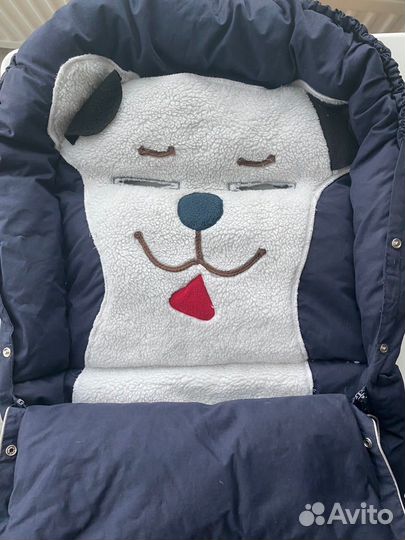 Пуховый Конверт в коляску Kaizer