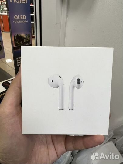 Оригинальные наушники apple airpods 1