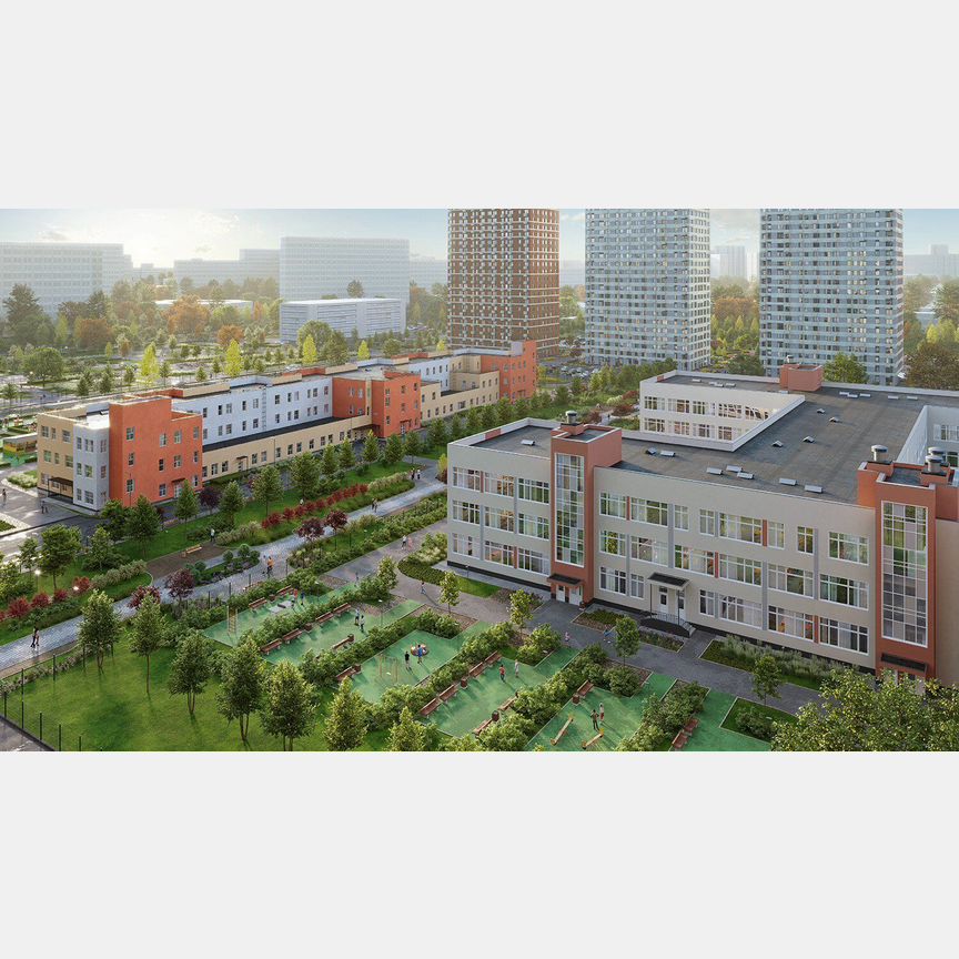 2-к. квартира, 48,6 м², 10/23 эт.