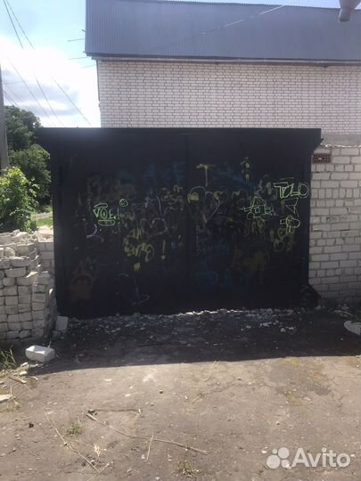 Ворота гаражные бу