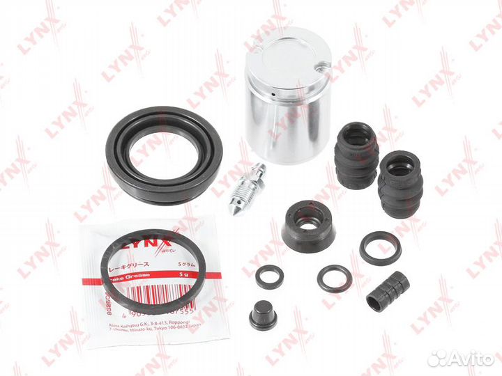 Ремкомплект тормозного суппорта с поршнем зад