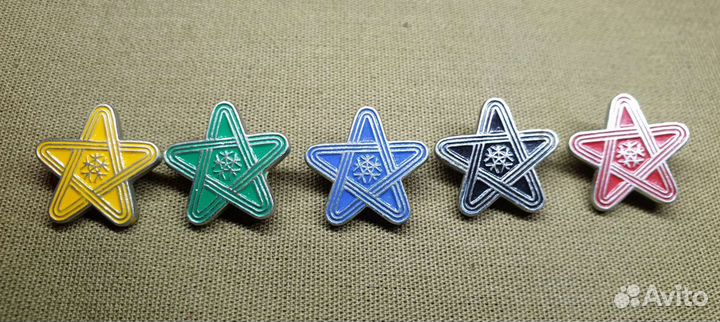 Значки зимней спартакиады