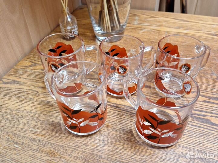 Стаканы стеклянные