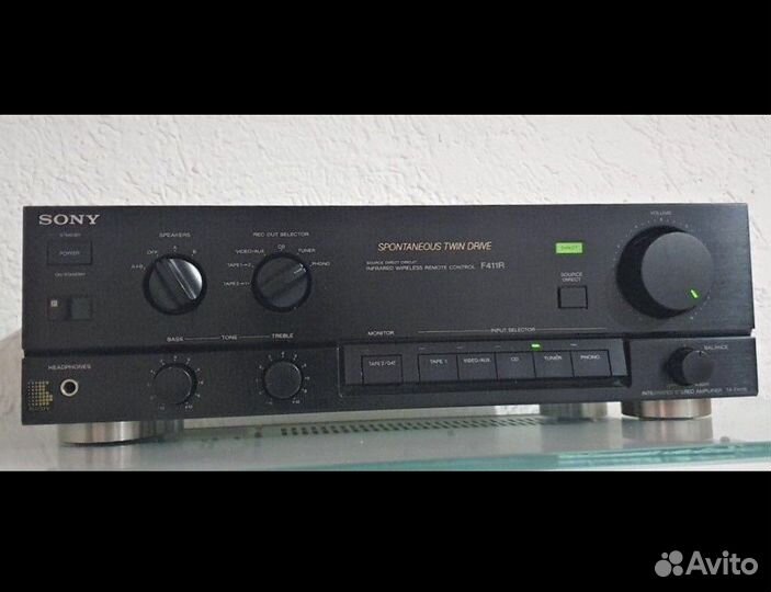 Усилитель sony ta f-411 japan 220v