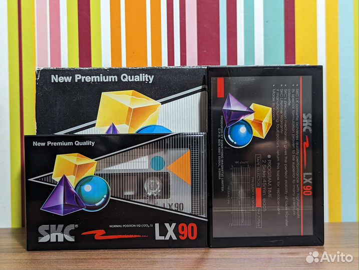 Аудиокассеты новые