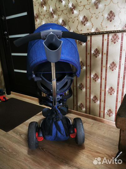 Детский велосипед с родительской ручкой