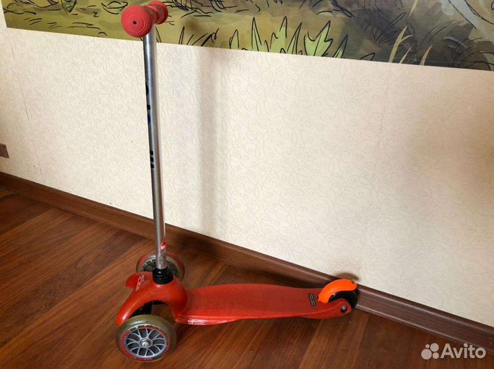 Самокат детский трехколесный бу микро оригинал