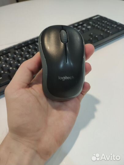 Клавиатура + мышь беспроводная Logitech