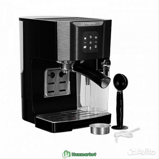 Кофеварка redmond RCM-1511 черный хром