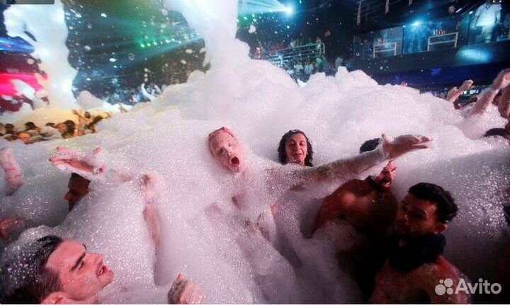 Пенное шоу, пенная дискотека, праздник, выпускной
