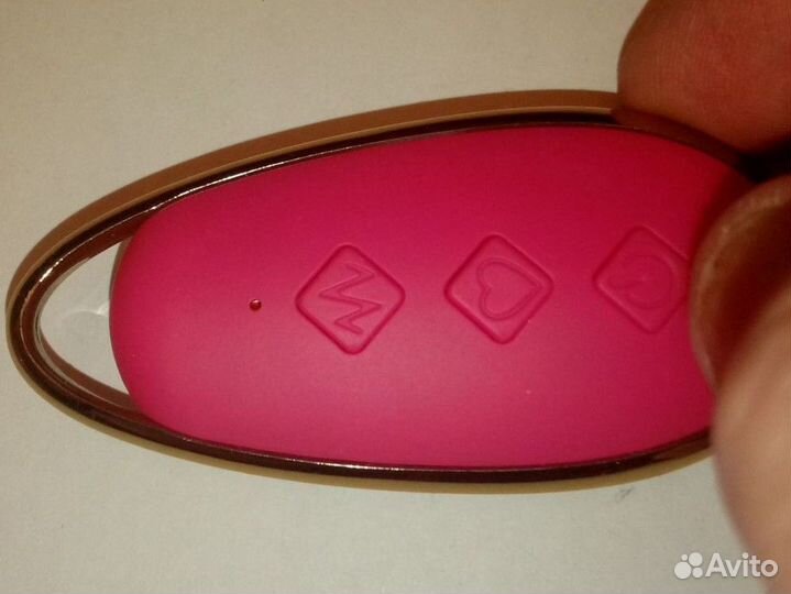 Пульт бу ду массажера розовый 3 кнопки