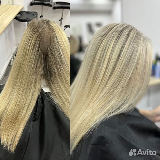Аиртач, мелирование, идеальный блонд
