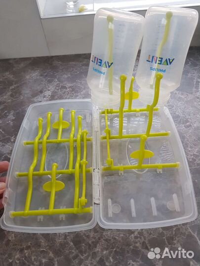 Подставка пластиковая для детских бутылочек