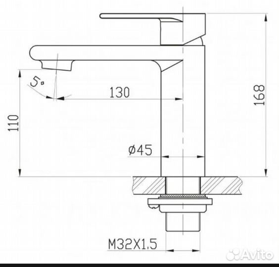 Смеситель для раковин и моек Belbagno