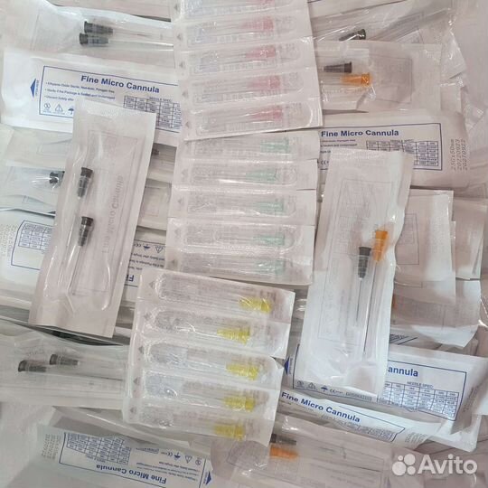 Иглы для мезотерапии 32g4, 16g30 и др