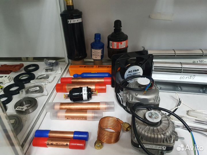 Запчасти для промышленных холодильников