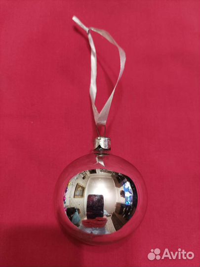 Елочные игрушки СССР прожектор, гранёный