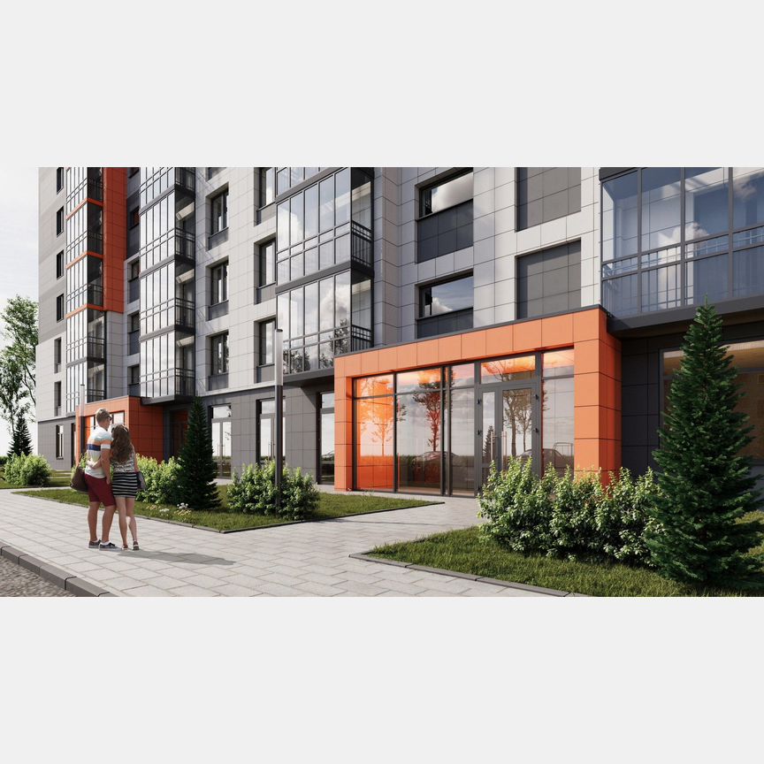 1-к. квартира, 38,1 м², 9/9 эт.
