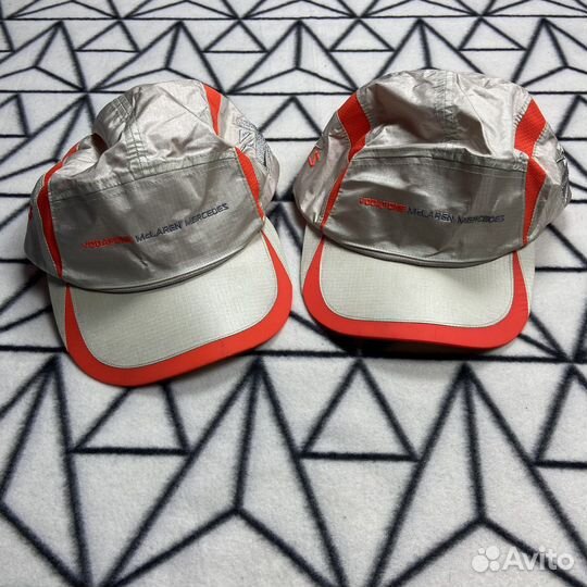 Две кепки Mercedes McLaren / Hamilton Lewis