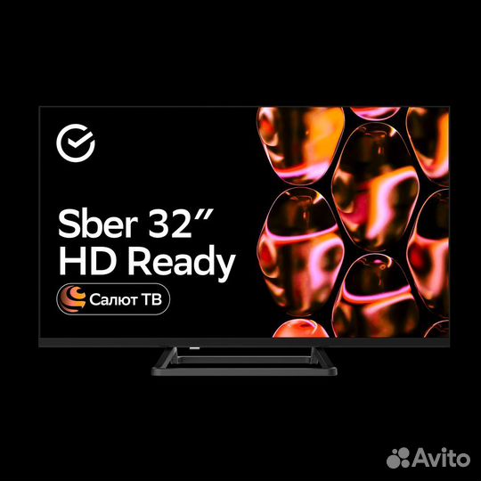 Телевизор Sber SDX-32H2128 1,5GB