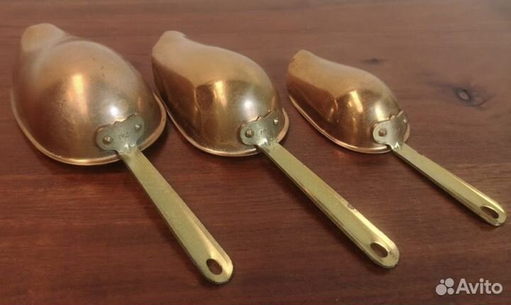 Набор винтажной медной посуды