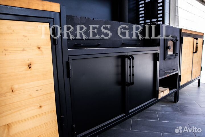 Мангальный комплекс из металла