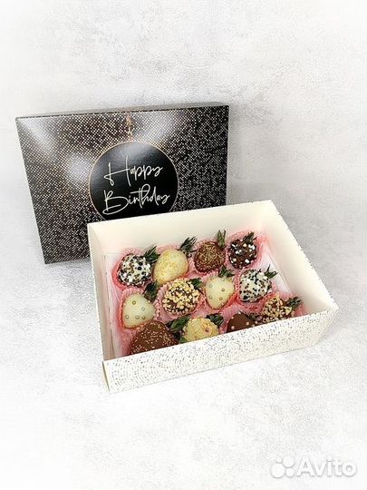 Клубника в шоколаде. Набор клубники в шоколаде