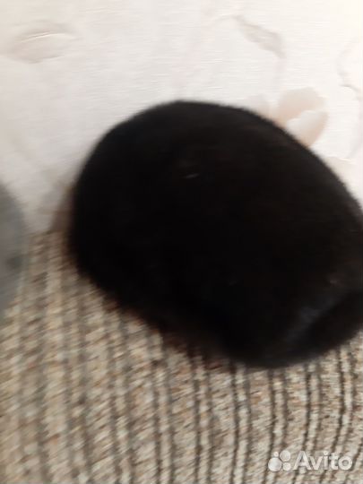 Шапка норковая женская