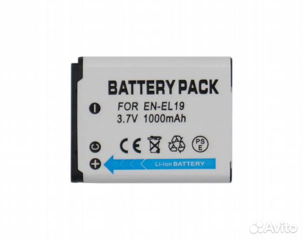 Аккумулятор для камеры Nikon (EN-EL19) coolpix S43