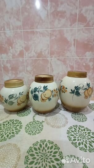 Керамические горшки
