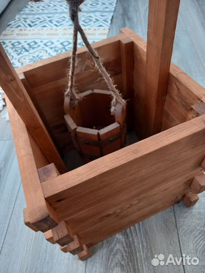 Декоративный колодец для сада и дачи уличный