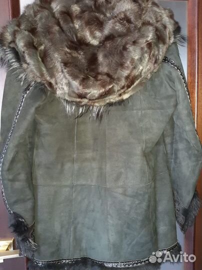 Дубленка укороченная