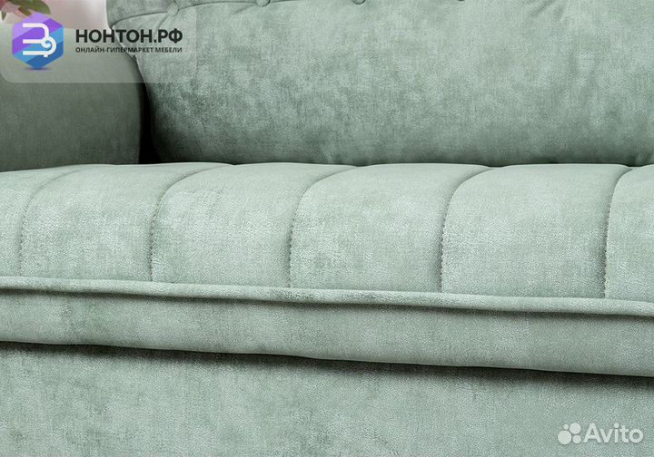 Диван тик-так Дорис светло-зеленый