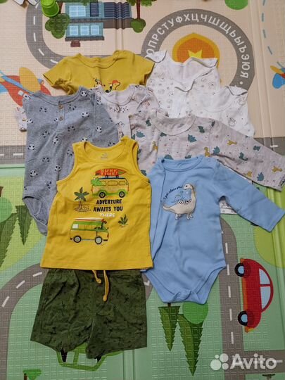 Детские вещи пакетом на мальчика 74 80