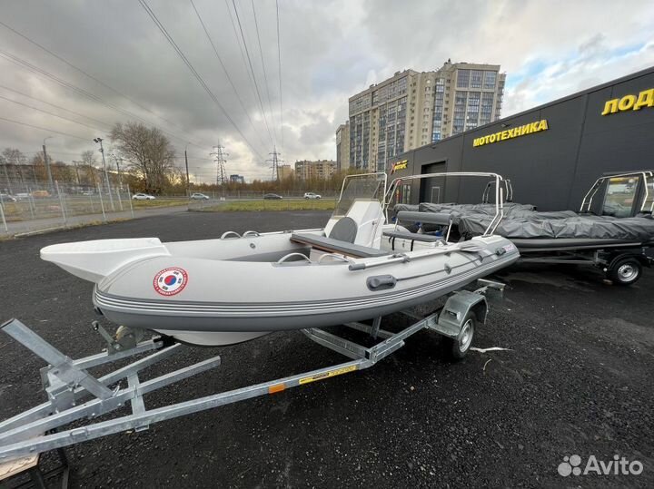 Лодка риб (RIB) mishimo riverside extra 470