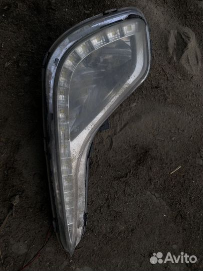 Противотуманная фара Hyundai Solaris 1