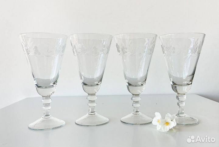 Бокалы фужеры рюмки Свадебные каталог СССР винтаж