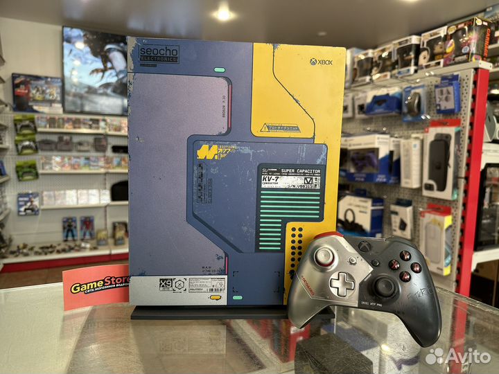 Microsoft Xbox One X Cyberpunk Edition