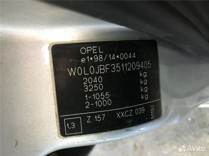 Разбор на запчасти Opel Vectra B