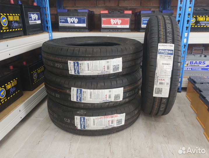 Kumho PorTran KC53 185/75 R16C 104R