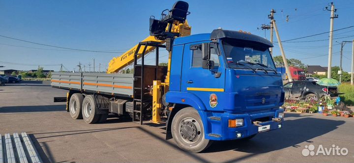 КамАЗ 65117 с КМУ, 2012