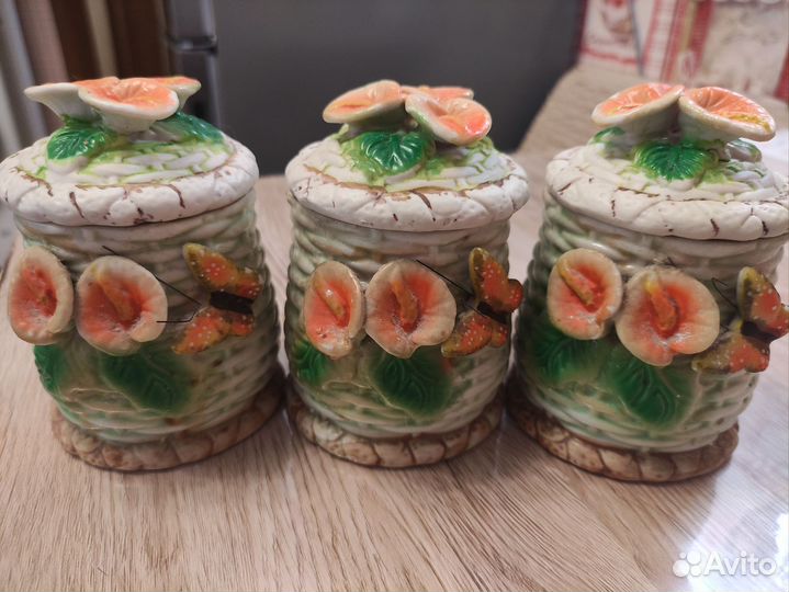 Набор баночек для специй