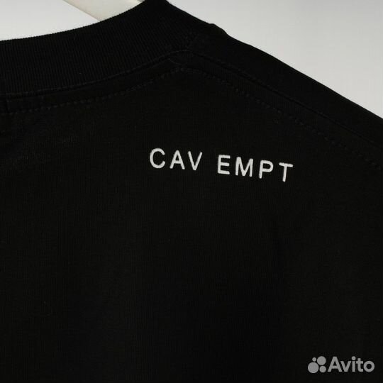 Черная мужская футболка cav empt