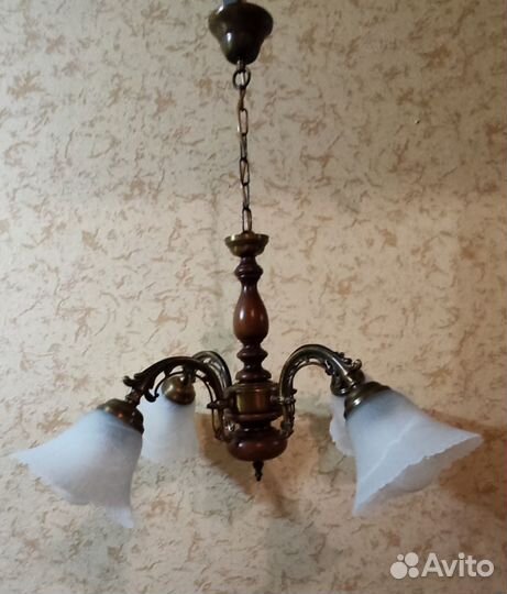 Люстра винтажная СССР