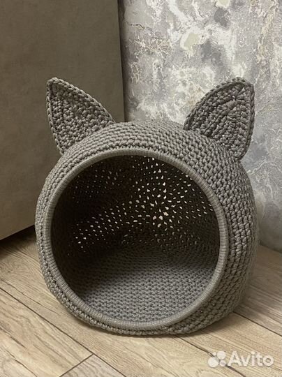 Домик для кошки ручной работы